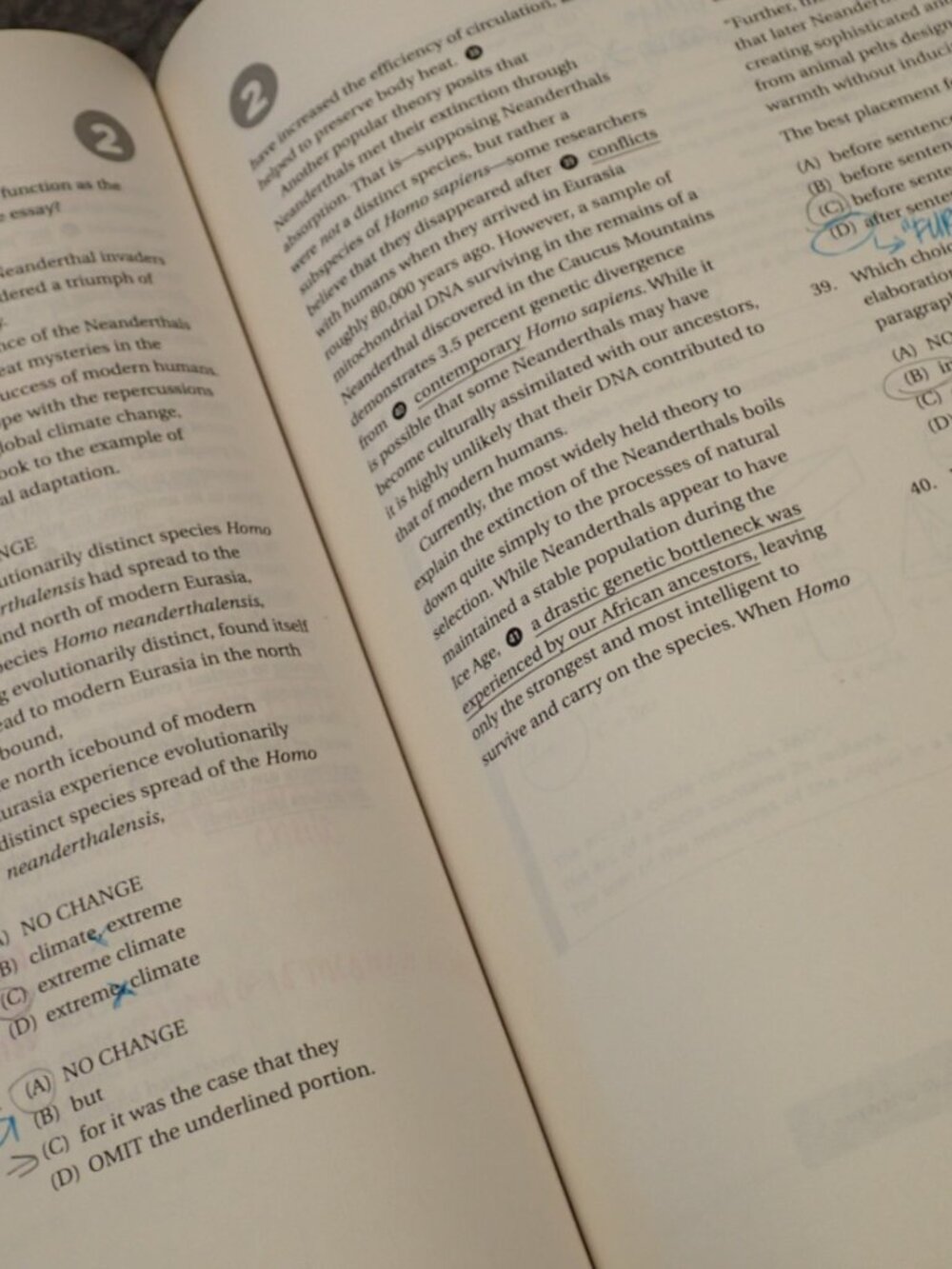 Barrons SAT Prep Study Guide - Picture 4 of 5